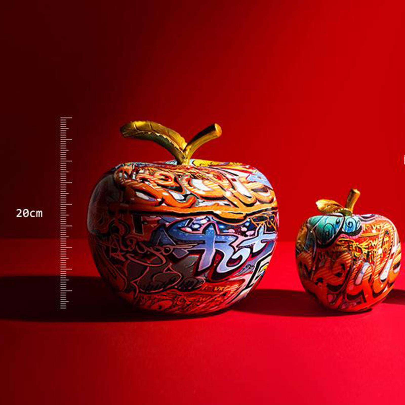 Colorful Figurine Resin Craft Fruits Statue Sculpture