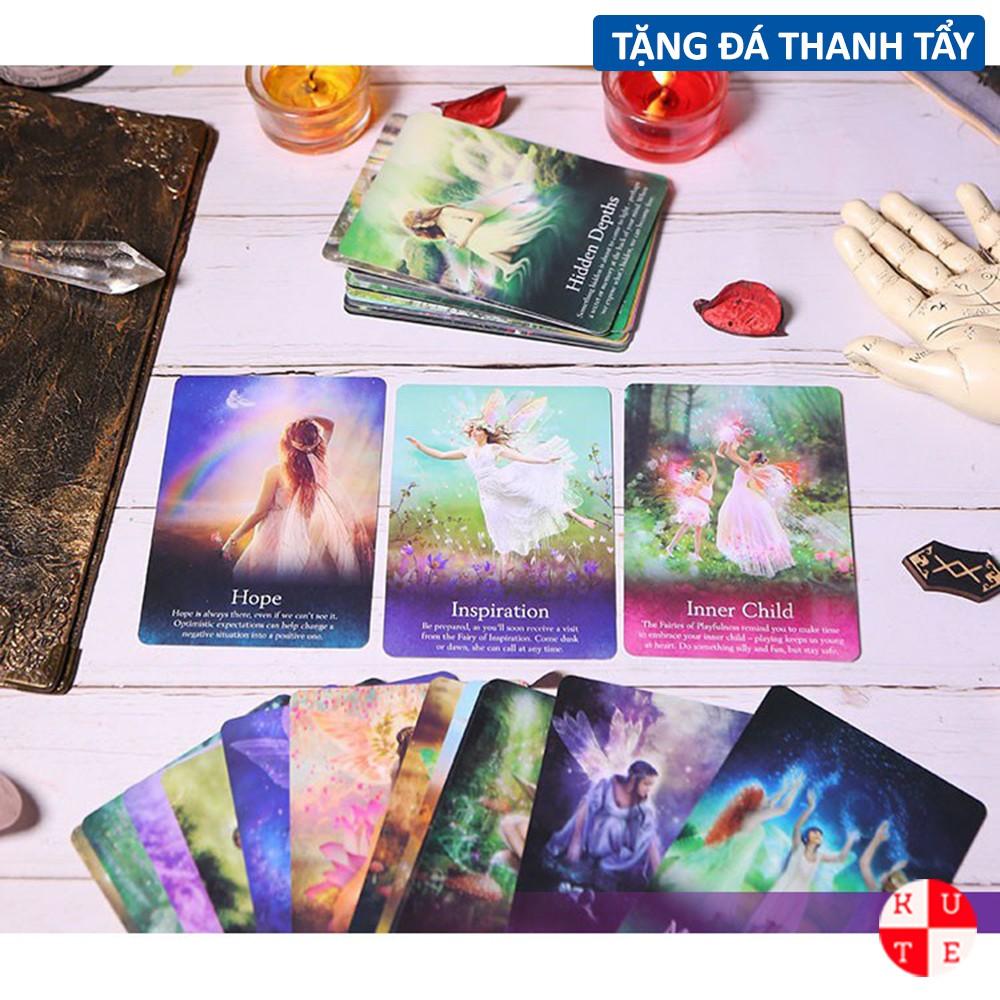 Bài Oracle Of The Fairies 44 Lá Bài Tặng Đá Thanh Tẩy