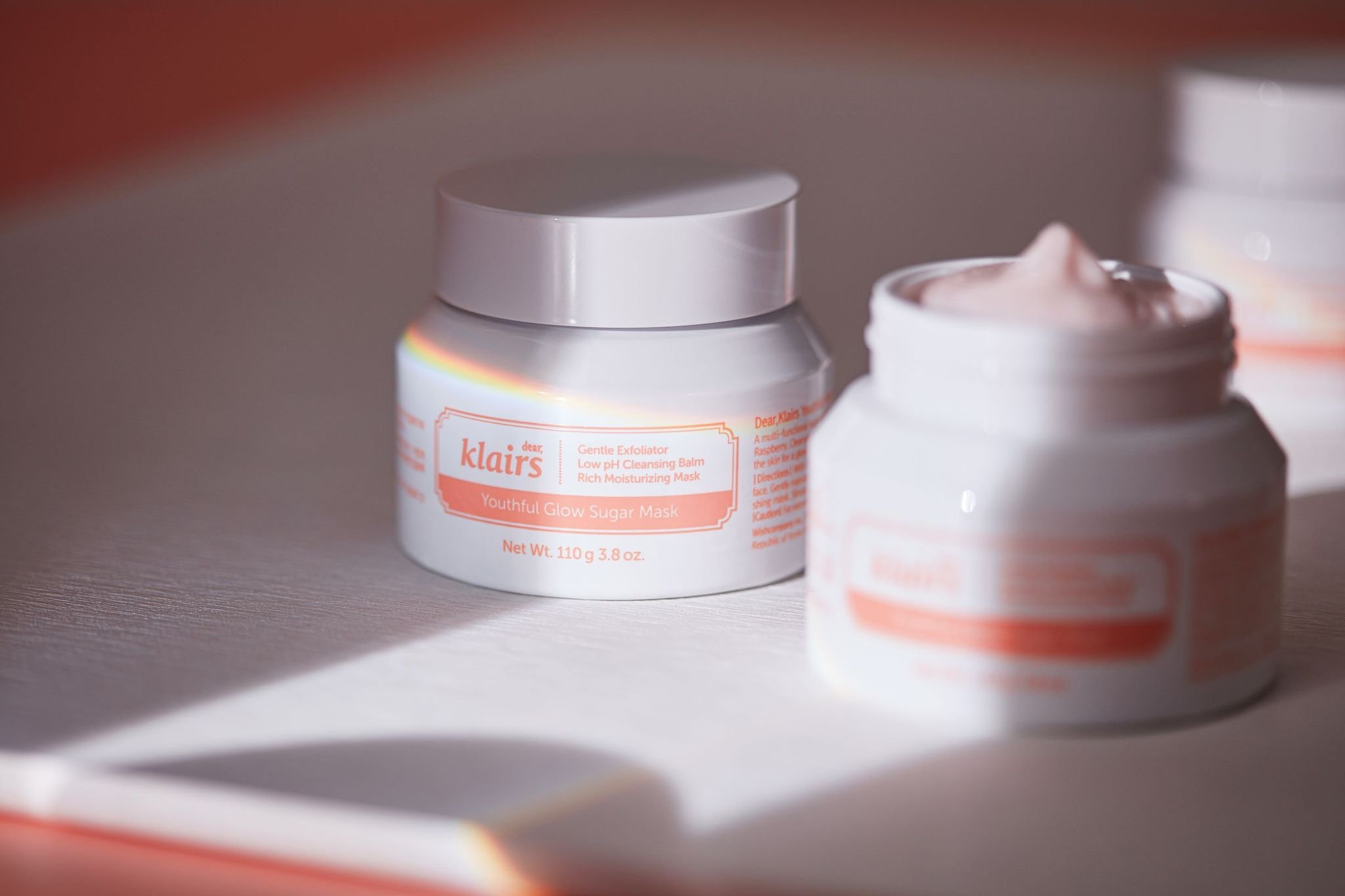 Mặt Nạ Dưỡng Da Loại Bỏ Da Chết, Làm Sạch, Dưỡng Da Căng Bóng Klairs Youthful Glow Sugar Mask 110g + Tặng Kèm 1 Băng Đô Tai Mèo (Màu Ngẫu Nhiên)