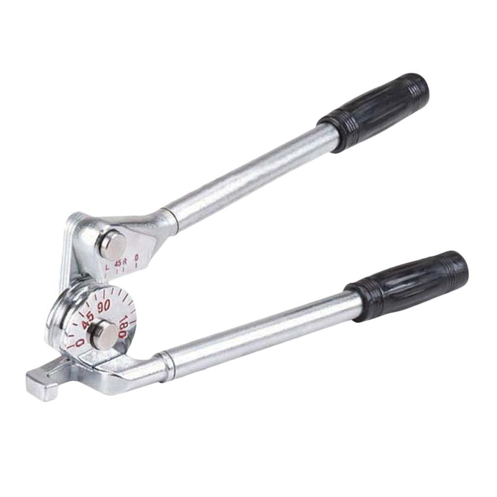 6mm 3-in-1 Tube Bender, Heavy Duty Aluminum Alloy Pipe Bending Tool, 180 Degree