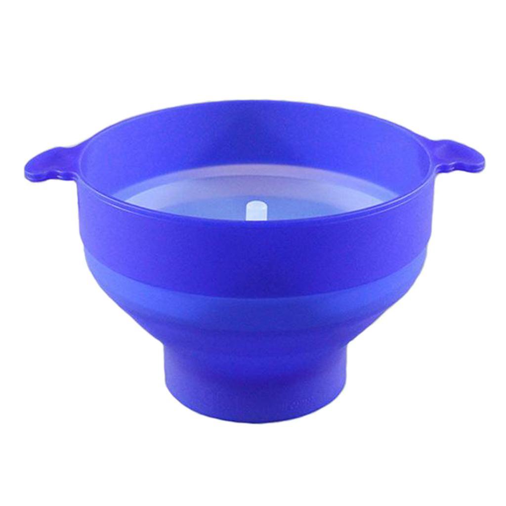 Microwaveable Popcorn Maker  Corn Food Grade Silicone Bowl