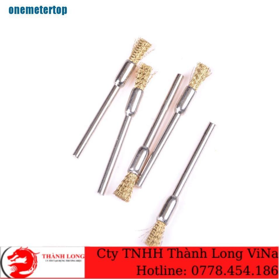 Set 5 Chổi Đánh Bóng Sợi Đồng 3mm X 5mm