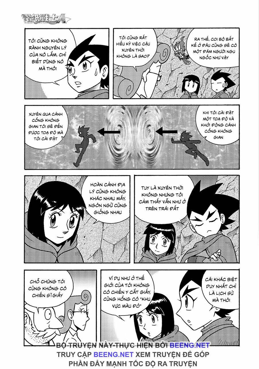 Hiệp Sĩ Giấy A chapter 4.1 15