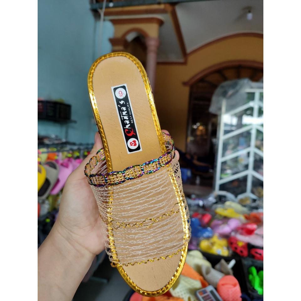 Dép lưới bà ngoại huyền thoại đế cao