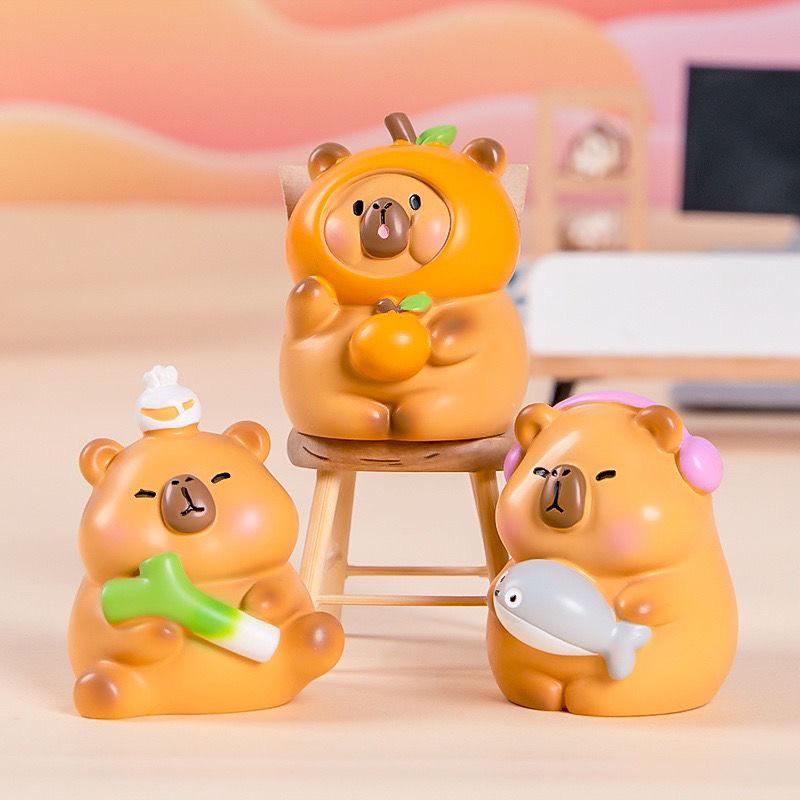 Đồ Chơi Mô Hình Capybara Ngẫu Nhiên - Nuan Nuan M176