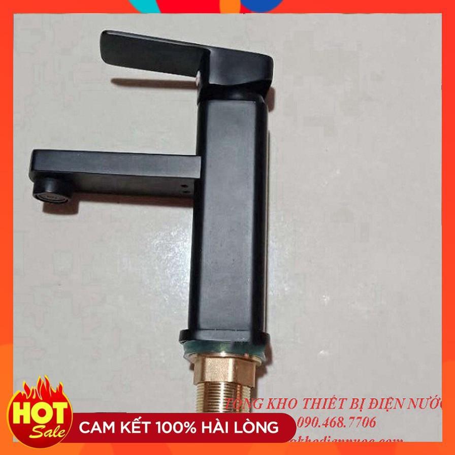 Vòi rửa mặt, Vòi lavabo nóng lạnh cao cấp SNL34  tặng đôi dây cấp inox