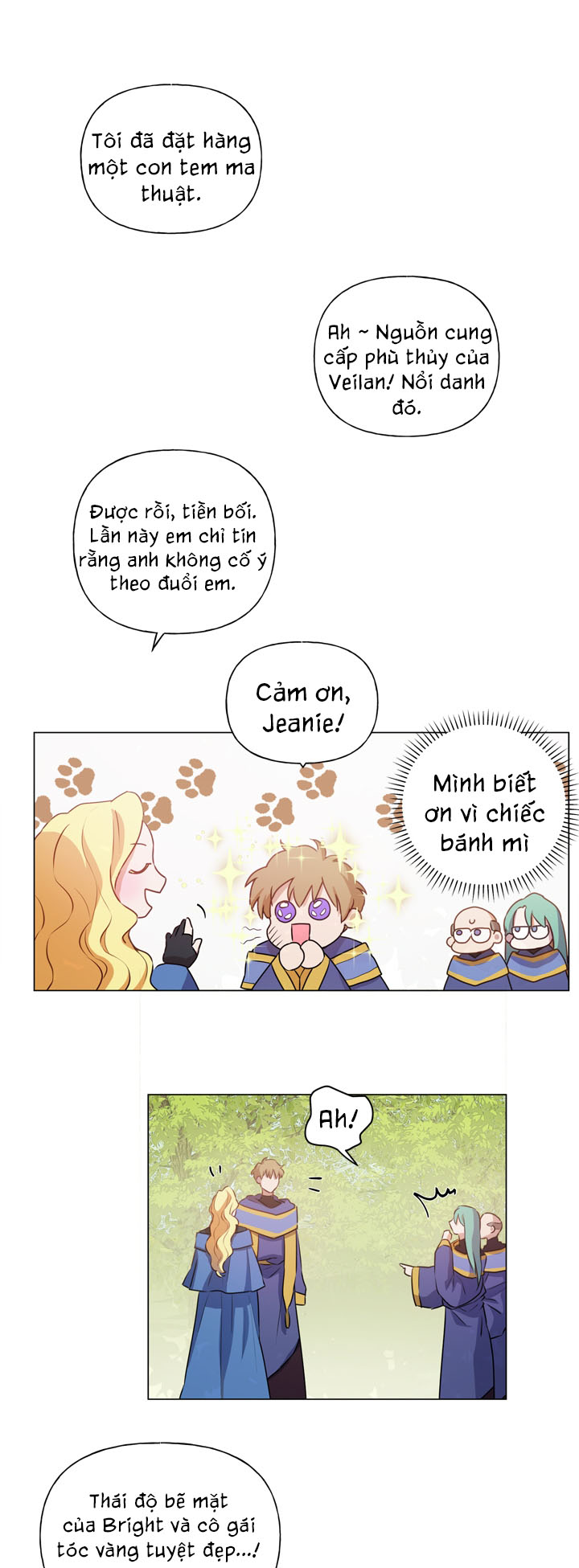 nhà nguyên tố tóc vàng chapter 42 44