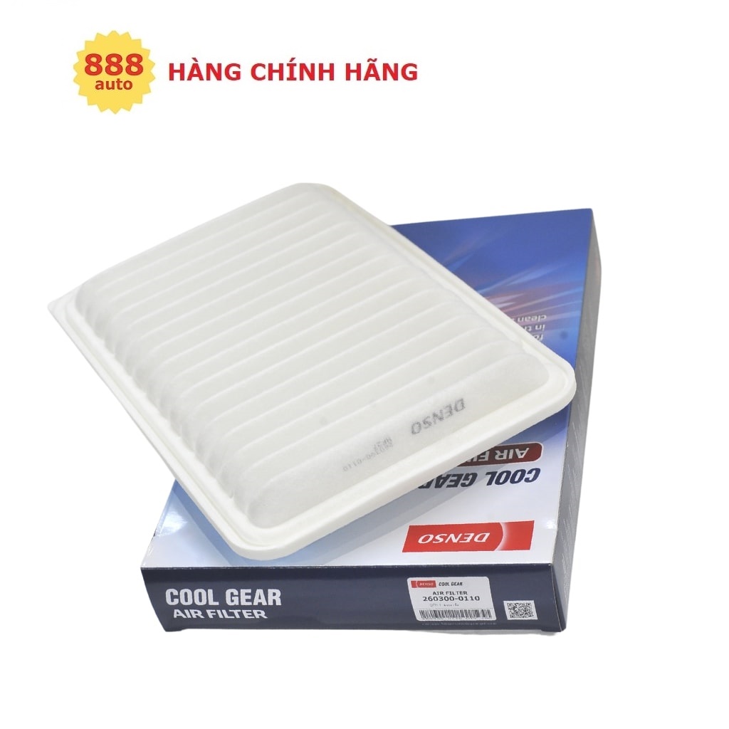Lọc gió động cơ DENSO, cho xe ô tô Toyota Camry, Venza; Lexus ES -0110