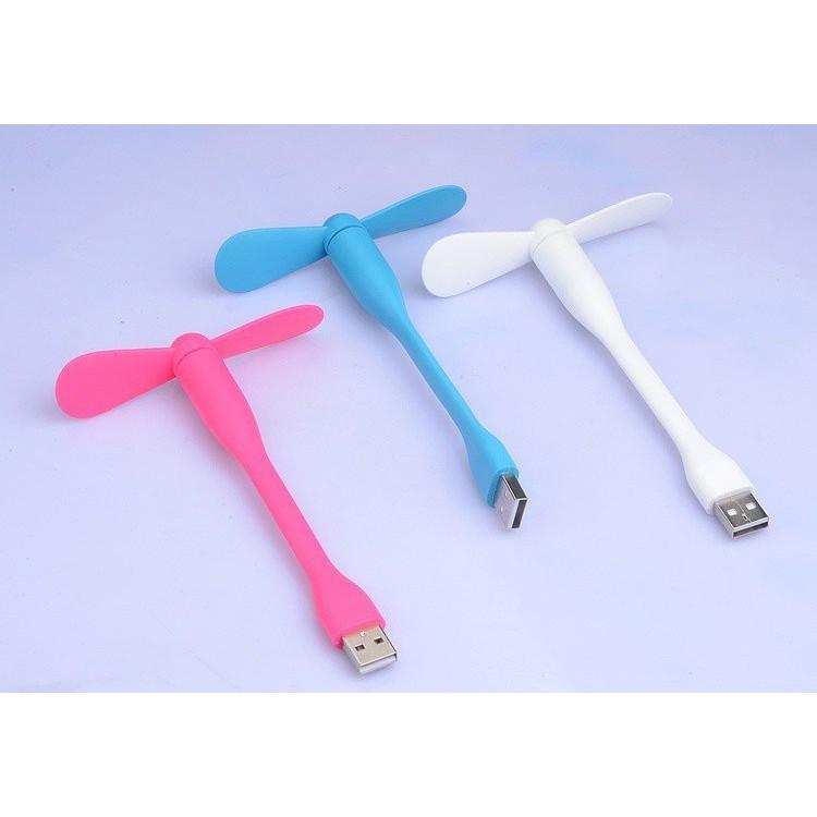 Quạt usb Laptop, quạt mini nhỏ gọn 2 cánh laptop cắm sạc dự phòng tản nhiệt cho máy tính