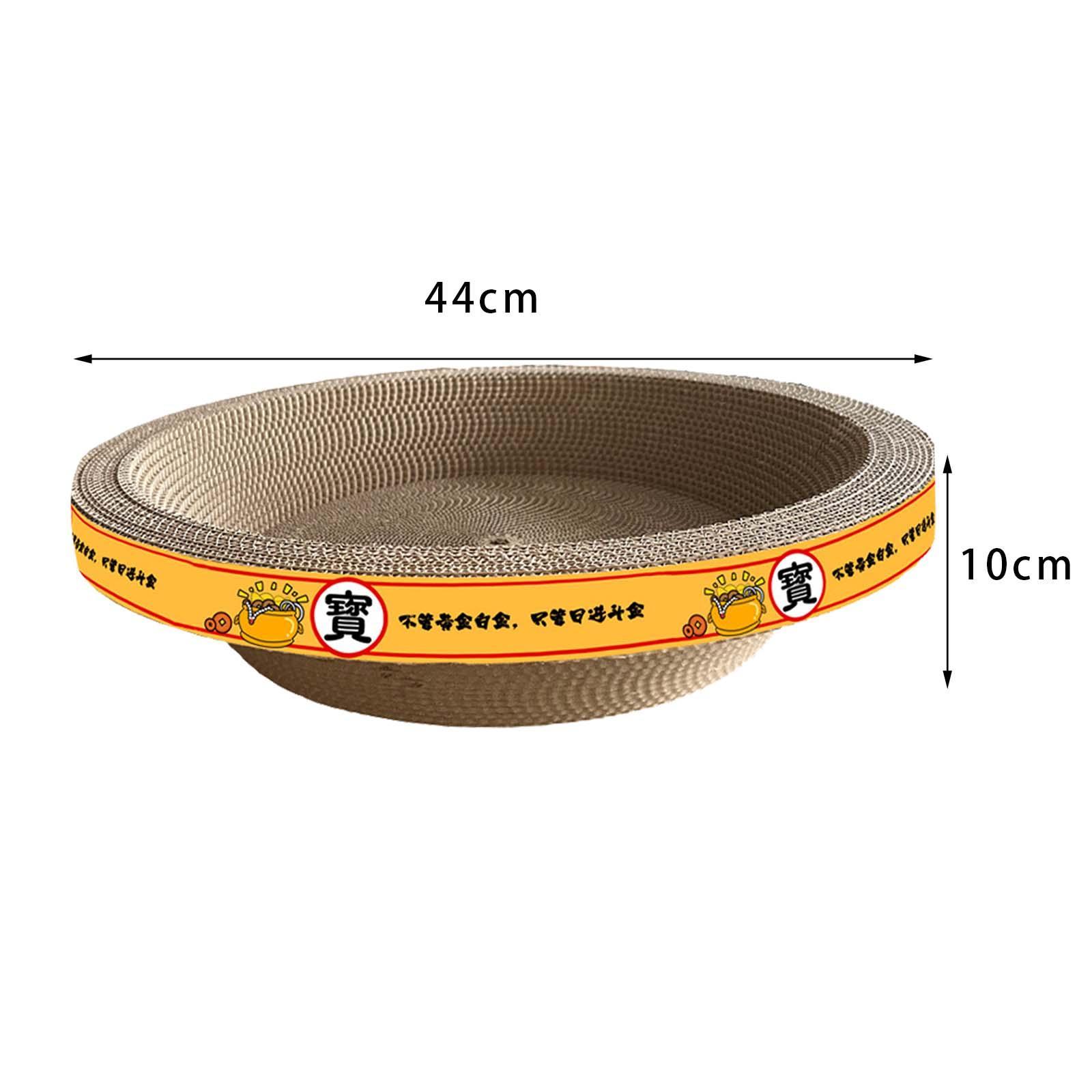 Cat Scratcher Cardboard Cat Scratcher Bowl Corrugated Scratch Pad Lounge Bed