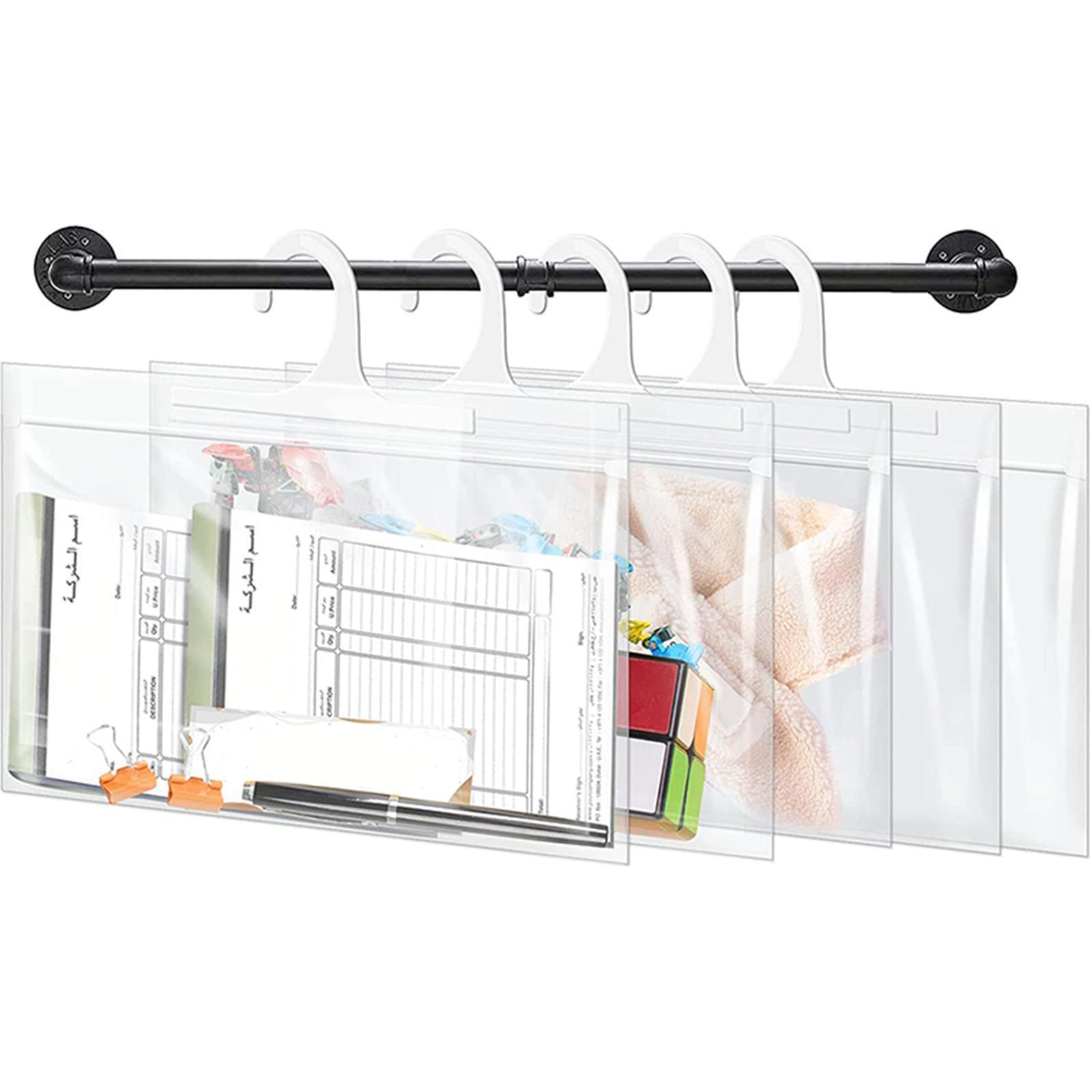 Hanging Storage Bag Wardrobe Closet Storage Holder Bag Portable for Socks Papers Scarf