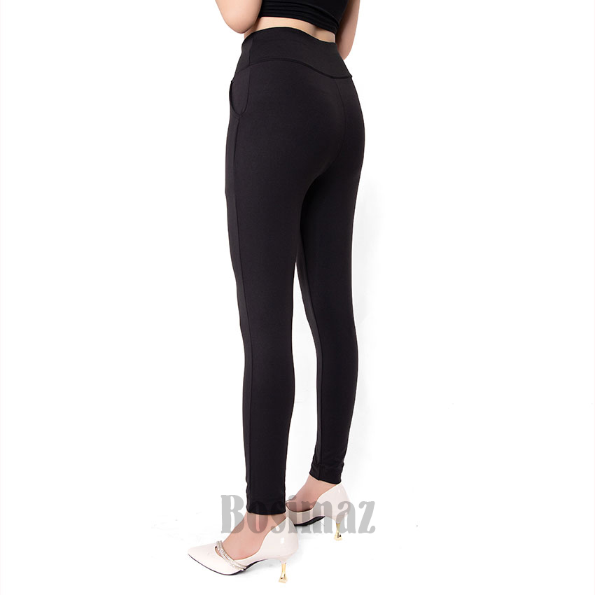 Quần Legging Nữ Bosimaz MS111 dài túi trước cao cấp, thun co giãn 4 chiều, vải đẹp dày, thoáng mát không xù lông.