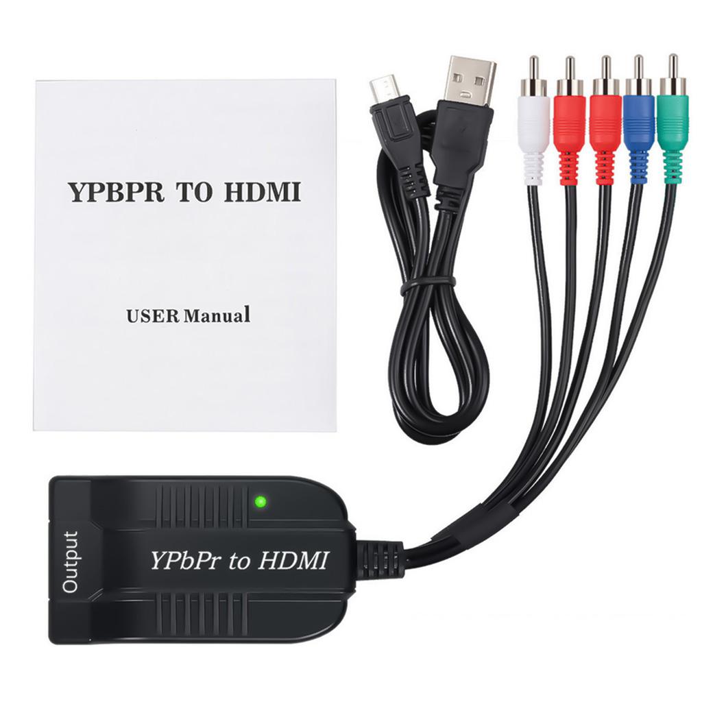 1080P HDMI to Component Converter HDMI to YPbPr Converter hdmi to component HDMI to video Converter HDMI to 5RCA RGB Converter for HDTV