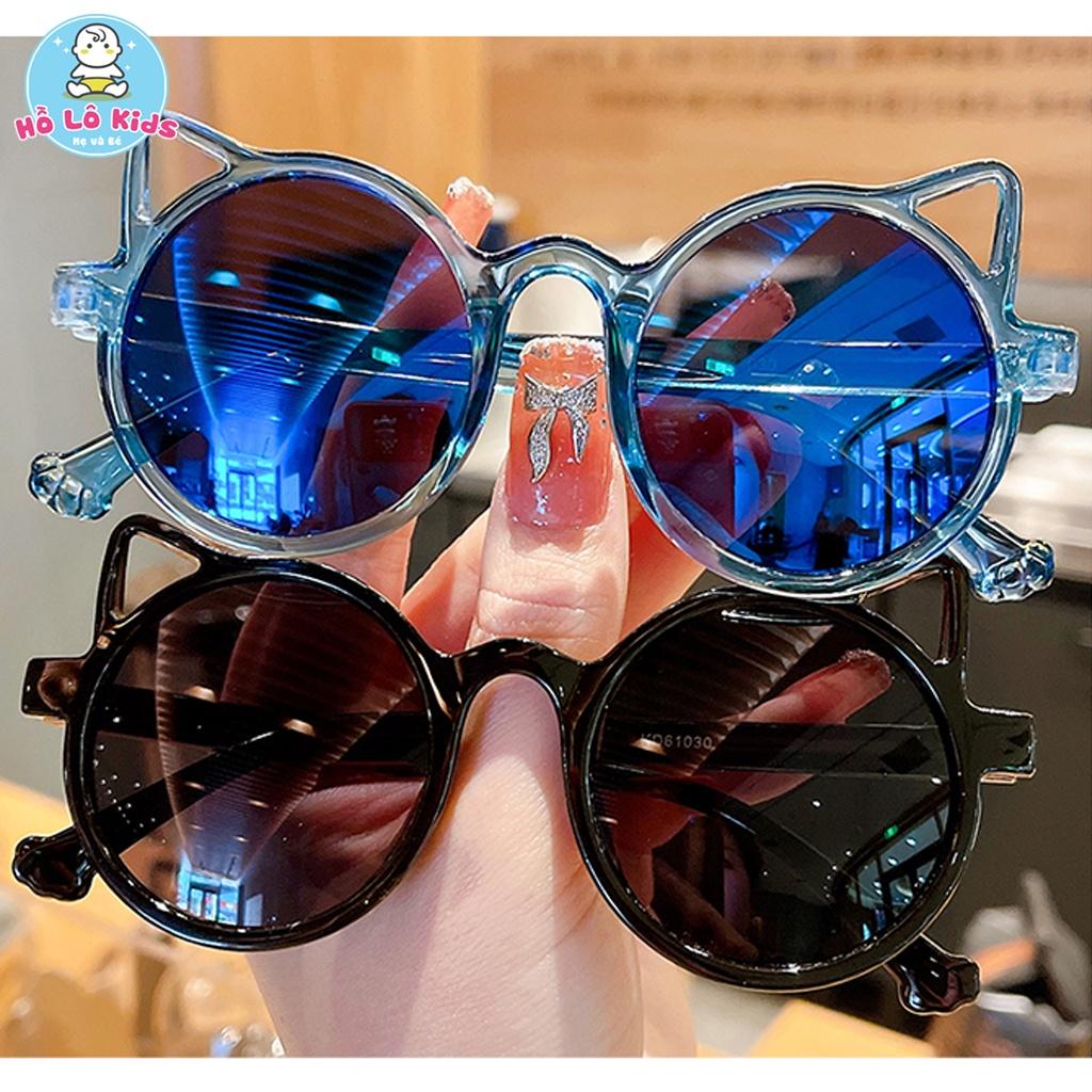 Kính mát hình tai mèo chống tia UV cho bé 2-12 tuổi dễ thương thời trang Hồ Lô Kids