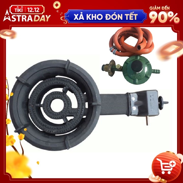 COMBO BẾP GAS CÔNG NGHIỆP HẨM WINDO 280 + TẶNG BÔ VAN DÂY - HÀNG CHÍNH HÃNG