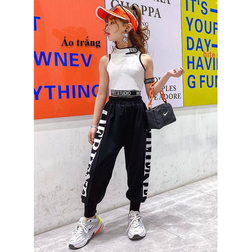 Áo body lửng thời trang thể thao cho bé gái - Quần áo trẻ em - SockiMall