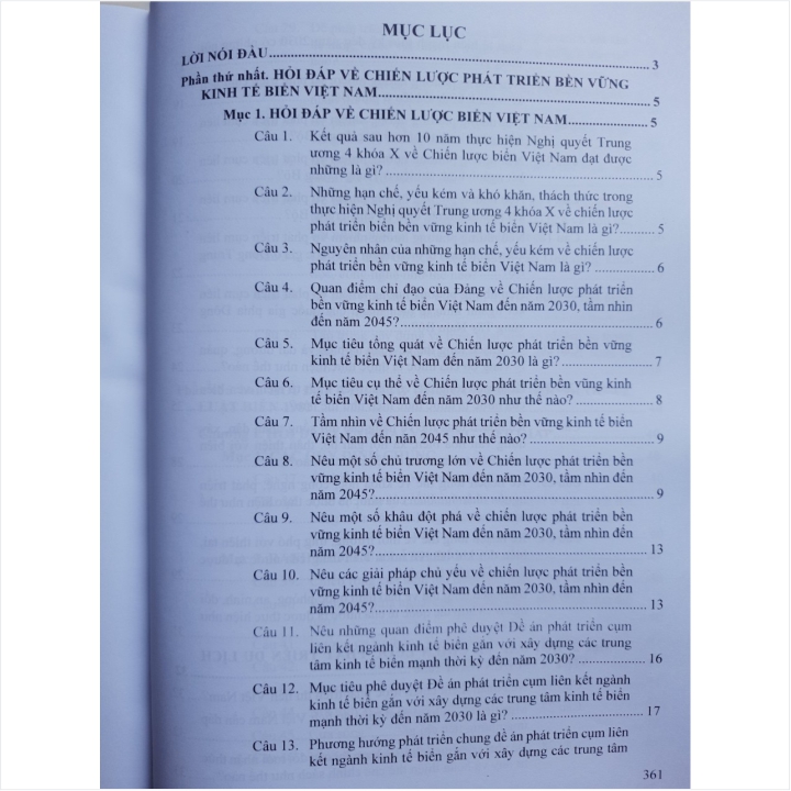 Sách 550 Câu Hỏi Đáp về Biển Đảo Việt Nam - V2230T