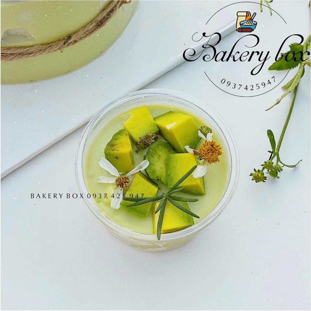 50 Hủ Nhựa Tròn XY583 - 150ml Đựng Bánh Lạnh - Pudding - Tiramisu - Oreo Cheesecake
