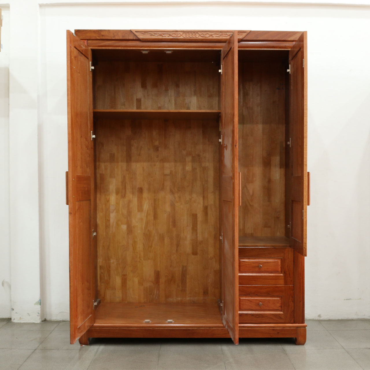 Tủ Quần Áo Gỗ Hương Đá 1m6X2m Bền Đẹp Giá Rẻ Viva