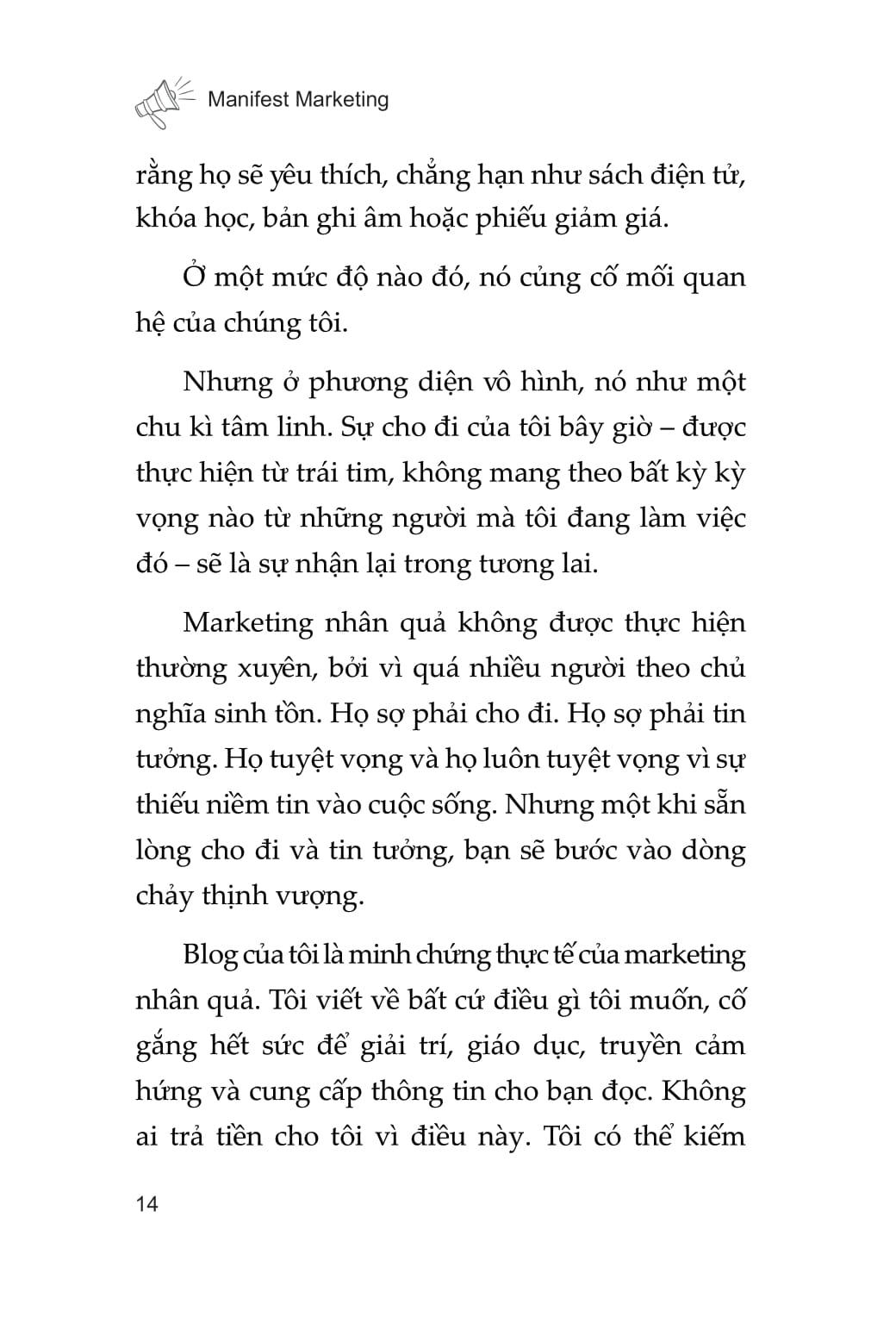 Sách - Manifest Marketing