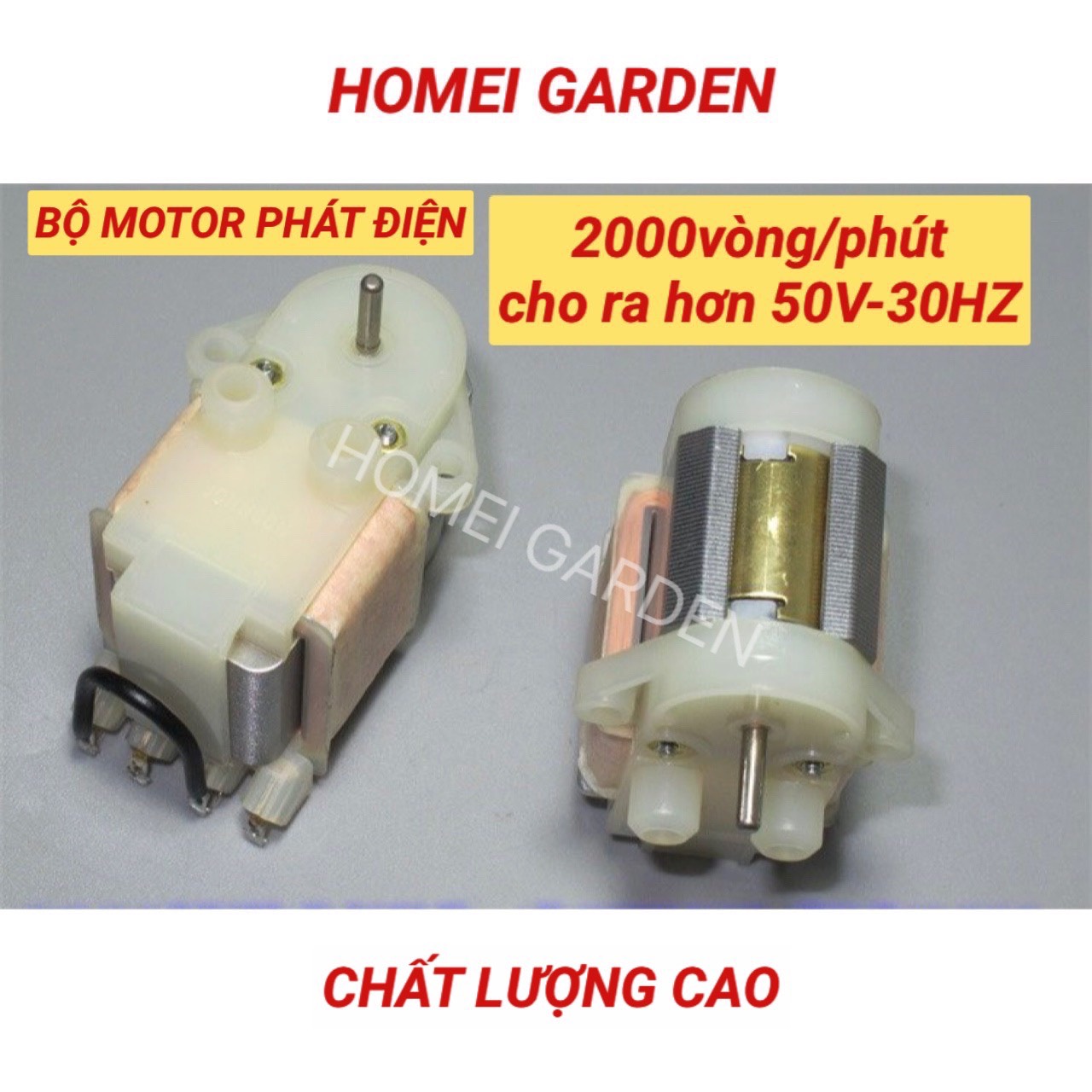 Motor phát điện, máy phát điện, Động cơ tự động tạo điện mới chất lượng cao mới 100% - G0019