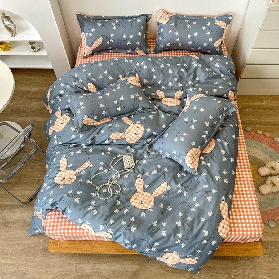 Set Chăn Ga Gối 4 Món Cotton Siêu Mềm Mịn CHIPBED033