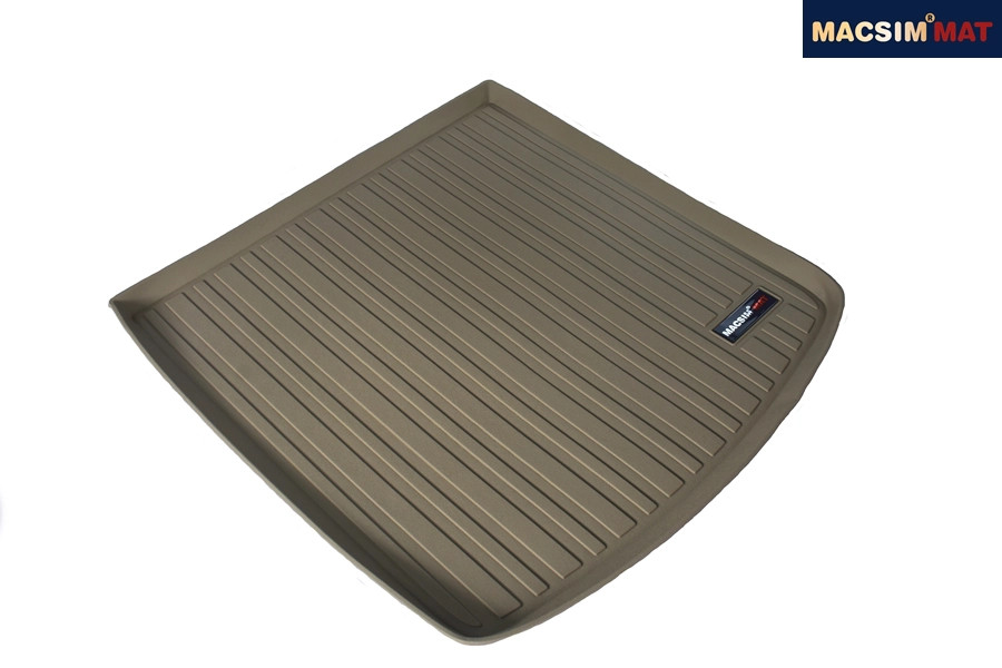 Thảm lót cốp xe ô tô Audi A5 2012-2017 nhãn hiệu Macsim chất liệu TPV cao cấp màu be(191)