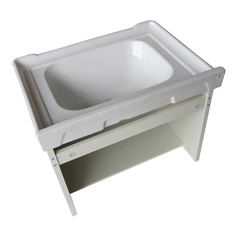 Bộ Tủ Lavabo Chịu Nước Eurolife BLV-AL01 (Trắng Nâu)