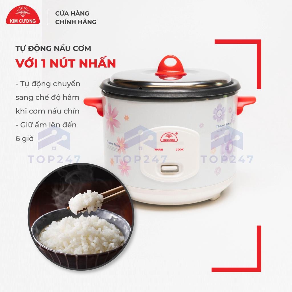 Nồi Cơm Điện Kim Cương 2.2 Lít Nắp Rời - Hàng Chính Hãng