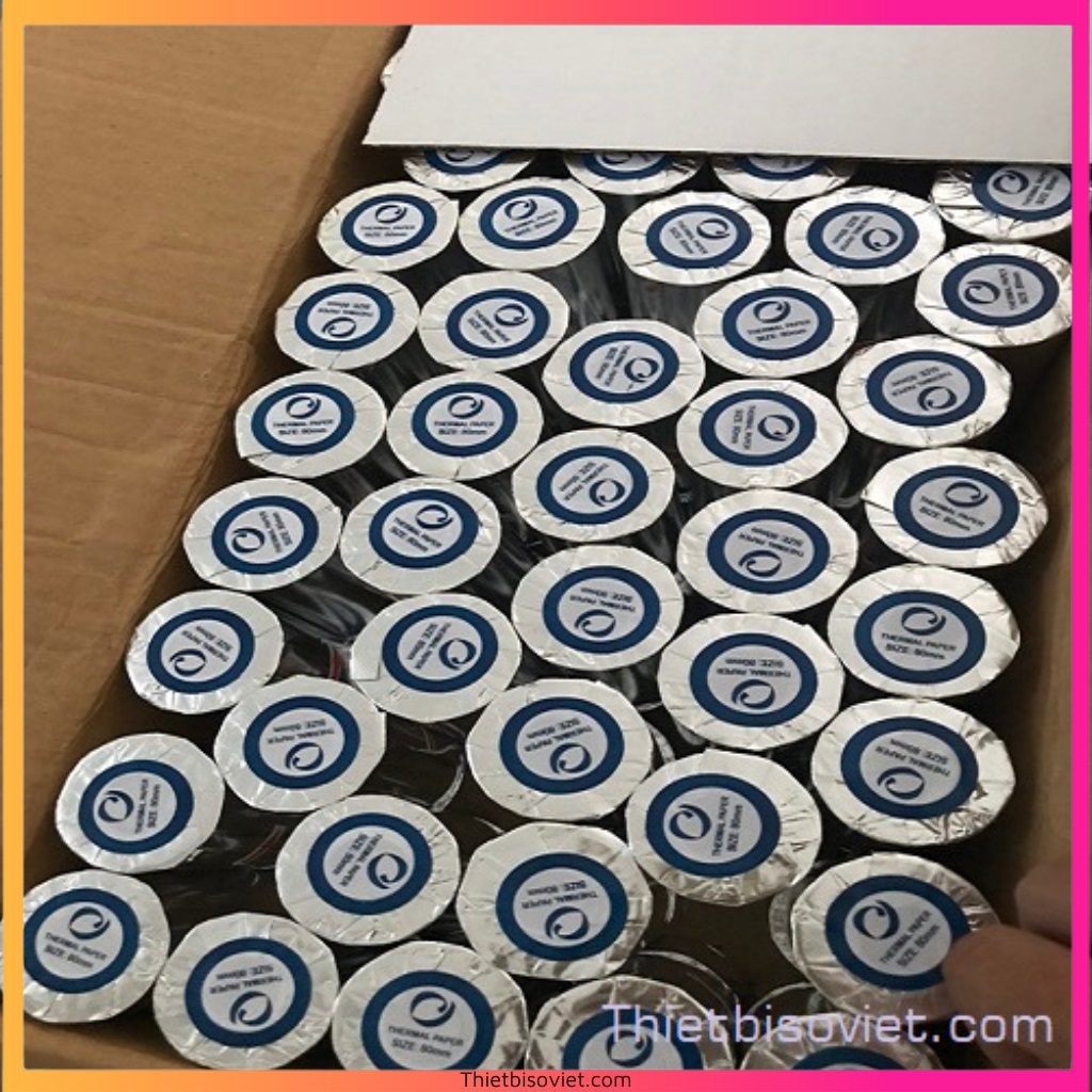 5 Cuộn giấy in bill , giấy in nhiệt K80