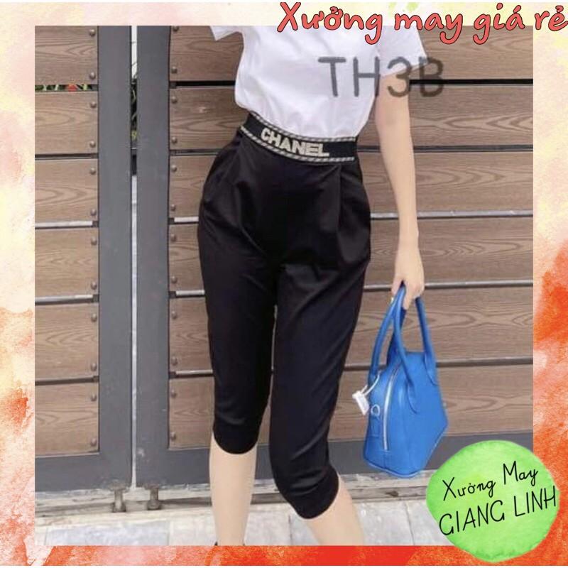 Quần Bom Umi Lỡ Dáng Baggy Cạp Chữ- Hàng Đẹp Siêu Rẻ