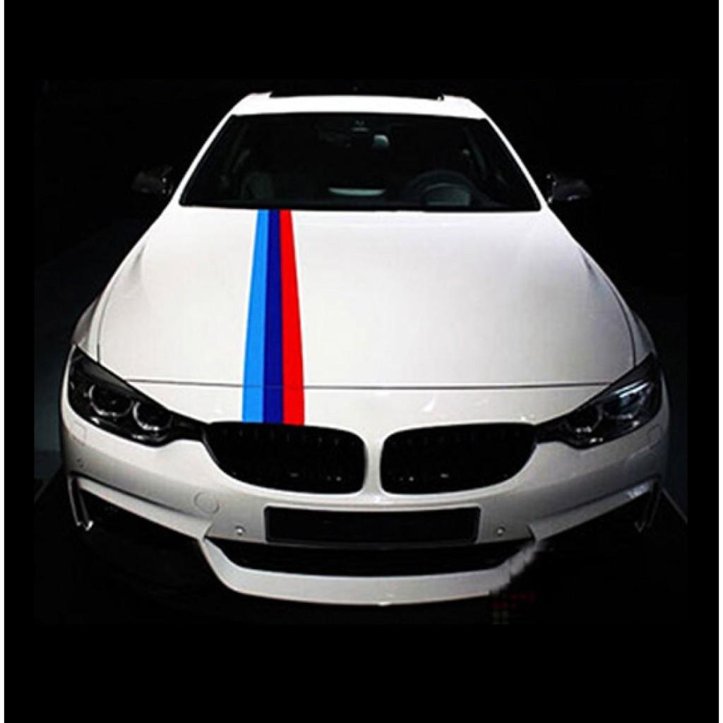 Freeship PK ô tô | decal dán xe thể thao phong cách BMW M sport, cờ ý, đức, pháp, loại cao cấp độ bền cao - Đức *1m