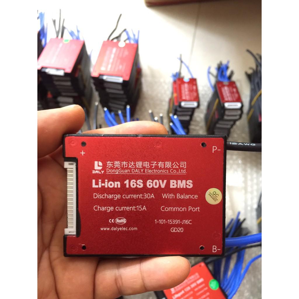 Mạch bảo vệ pin lithium Li On 16S 60V 30A