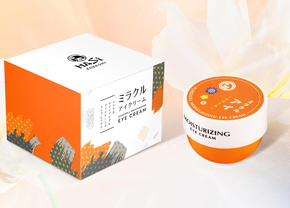 Hasi Kem Giảm Nhăn &amp;amp; Thâm Quầng Mắt Puredoll Moisturizing Eye Cream 15g