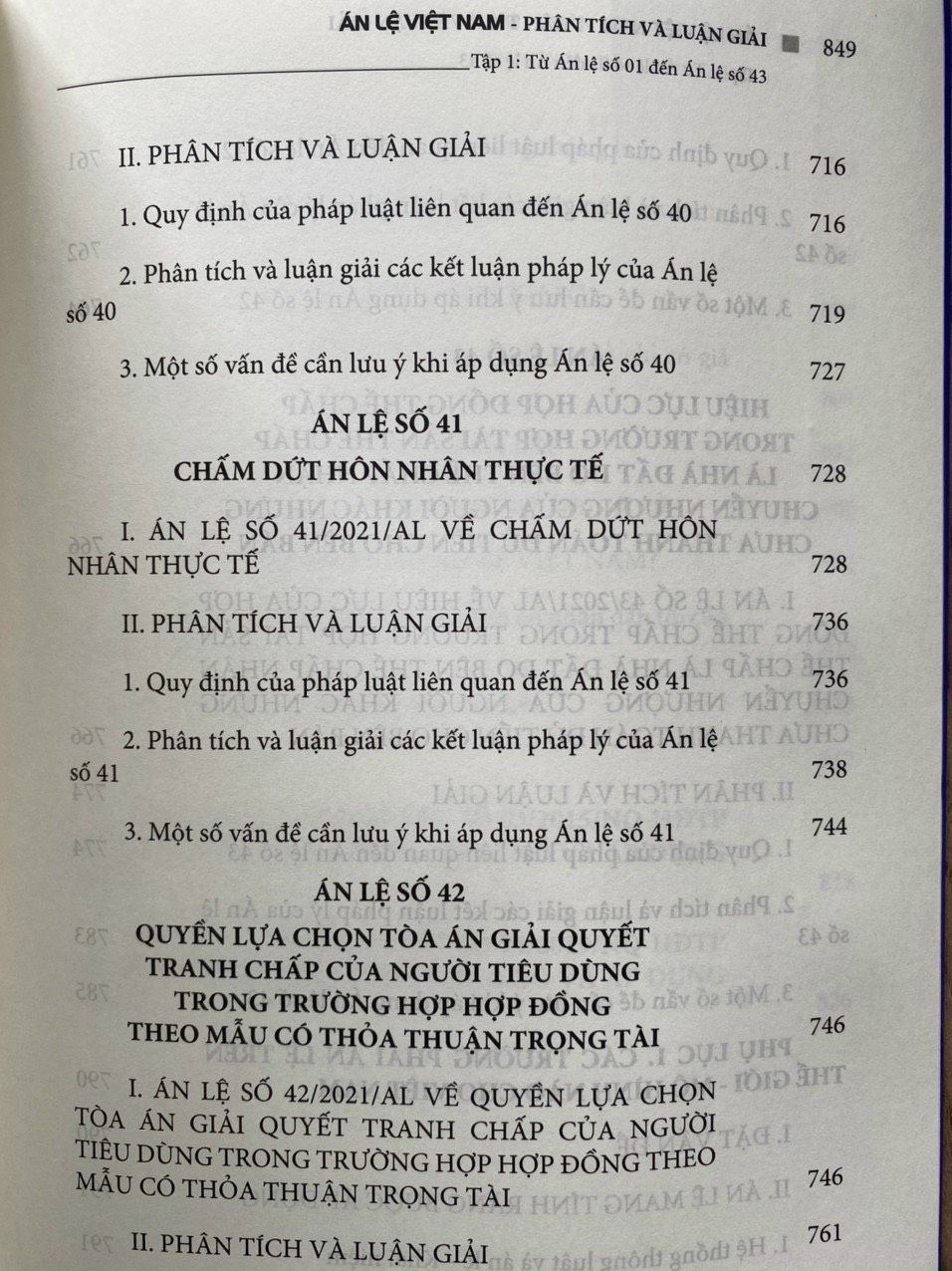 Án Lệ Việt Nam- Phân Tích và Luận Giải tập 1: Từ án lệ số 1 đến án lệ số 43