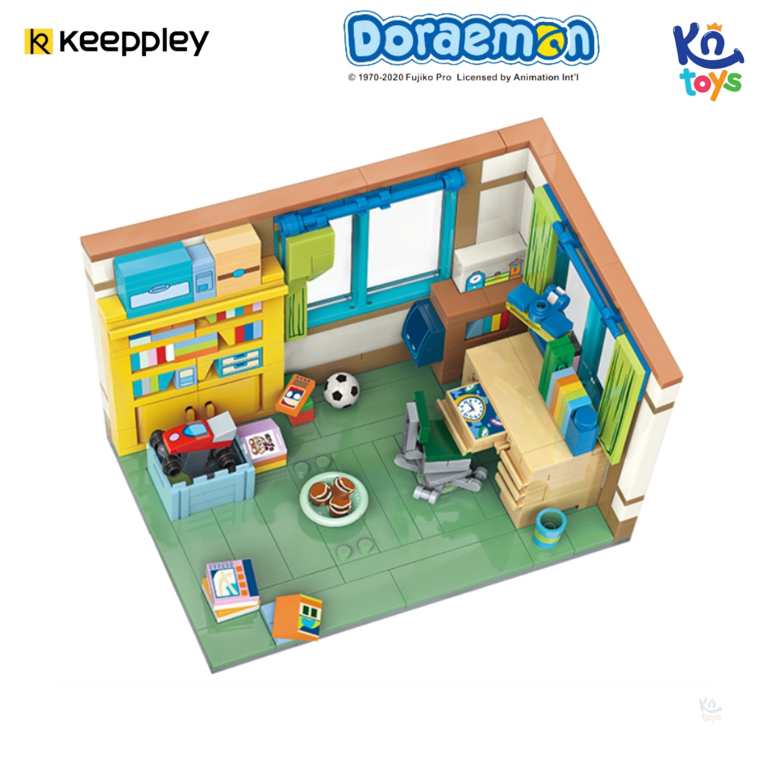 Đồ chơi lắp ráp xếp hình Keeppley K20402 - Phòng của Nobita