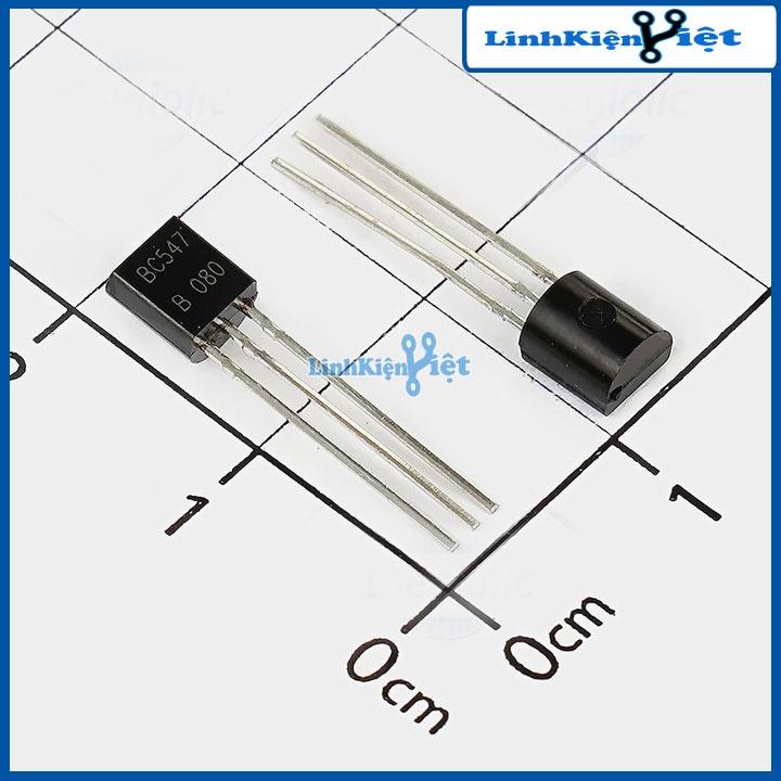 Transistor BC547 TO-92 NPN 0,1A 50V