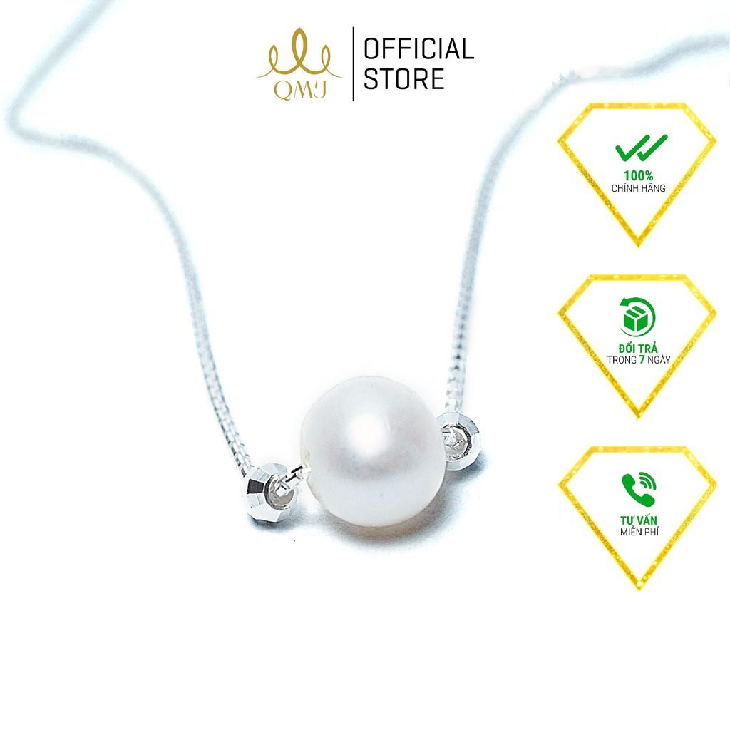 Dây chuyền QMJ Ngọc duyên dáng bạc 925 thiết kế thanh lịch - Q091