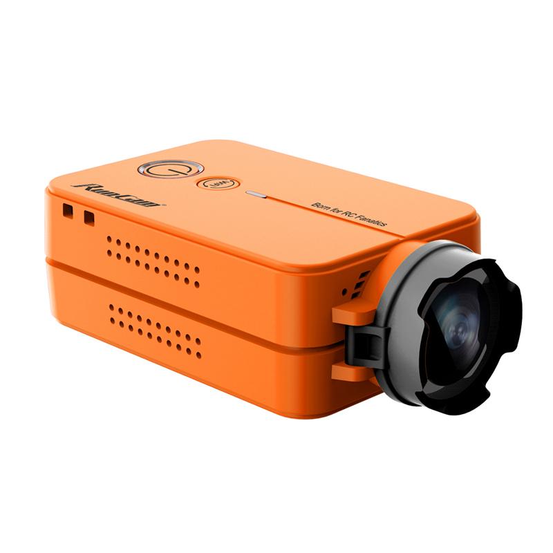Runcam 2 Black Light Action Mini Outdoor Sport Driver quay video Máy quay video 1080p 60fps Ứng dụng Wi-Fi Ứng dụng thay thế pin