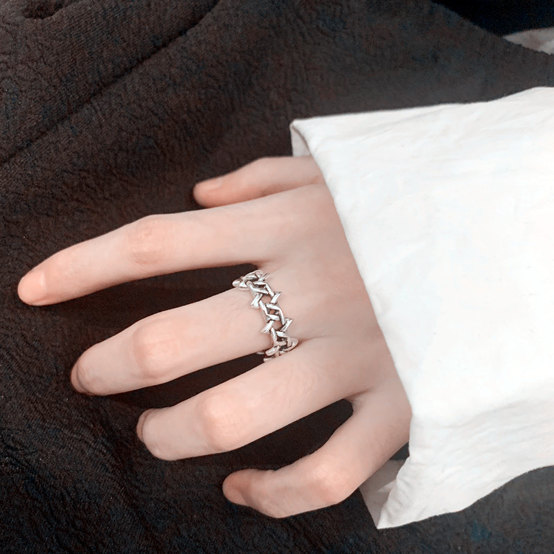 Nhẫn đeo tay Unisex phong cách Hàn Quốc Yinxx PK02