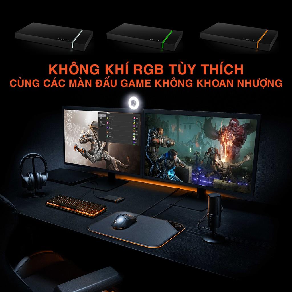 Ổ cứng di động SSD Seagate Firecuda Gaming USB-C Hàng chính hãng