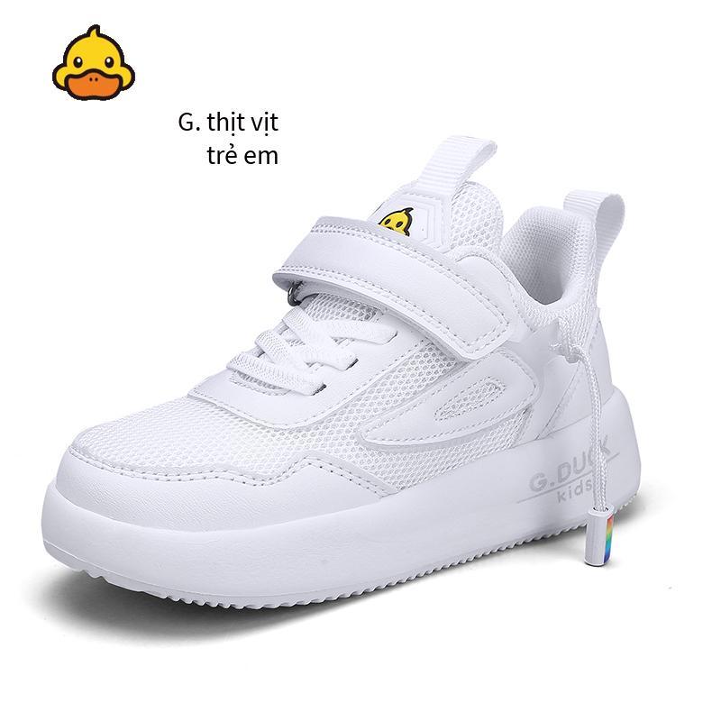 Giày trẻ em đặc biệt giày chạy bộ giày thông thường thoáng khí tất cả các trận đấu giày đỏ lưới mới nhất