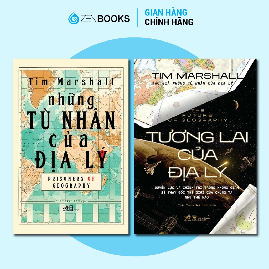 Bộ Sách Tù Nhân Của Địa Lý và Tương Lai Của Địa Lý - Tim Marshall