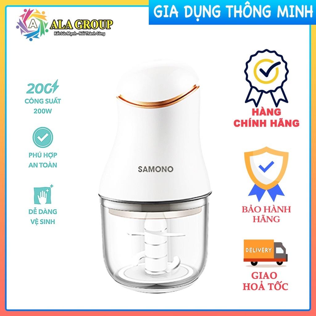 Máy xay thức ăn đa chức năng SAMONO SW099, xay thịt tỏi ớt năng suất 200W - Hàng chính hãng