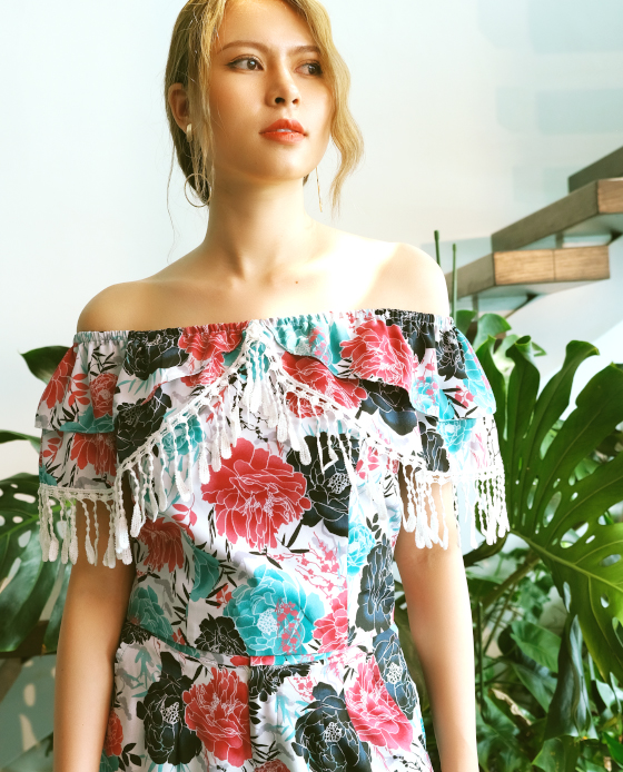 Áo Croptop Elina TOP191 Thời trang thiết kế Hity