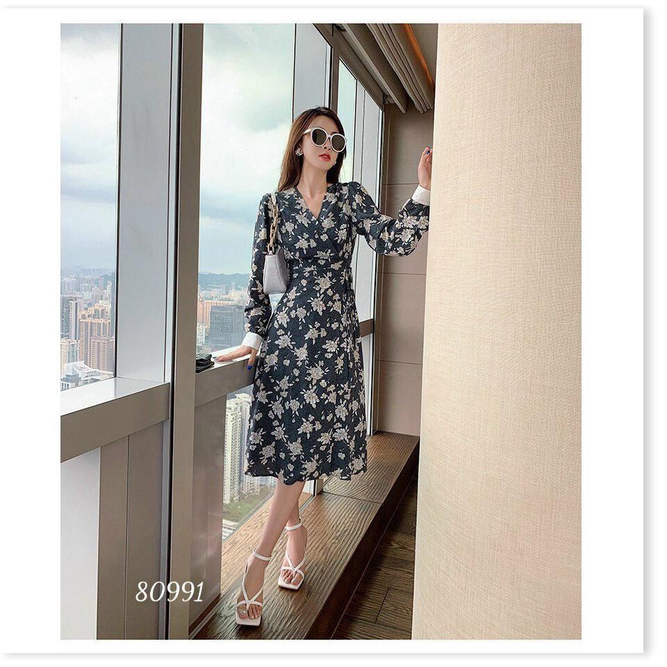 ĐẦM LỤA HOA CỰC XINH , TÔN DÁNG