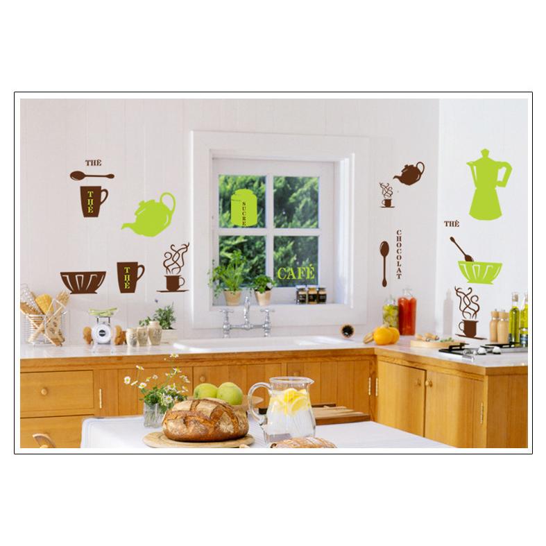 Decal dán tường Café sáng AY6009
