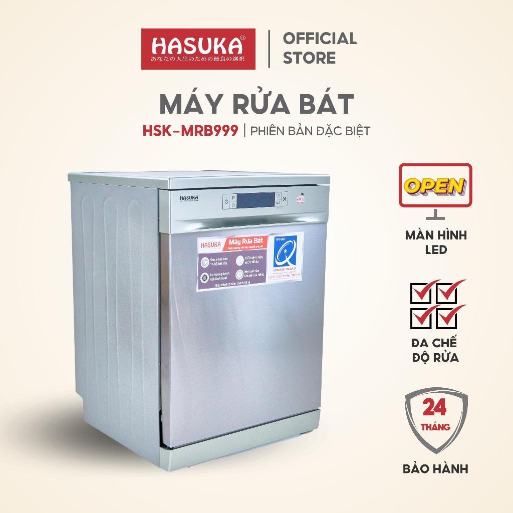 Máy rửa bát HASUKA HSK-MRB999 thiết kế sang trọng, đa dạng chương trình rửa linh hoạt - Hàng chính hãng (Bảo hành 24 tháng)