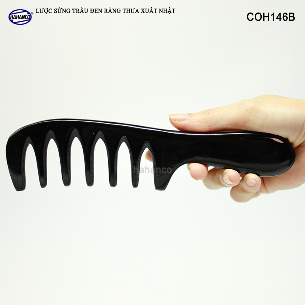 Lược Sừng massage đầu giúp lưu thông máu COH146 - Lược răng thưa - Chăm sóc sức khỏe
