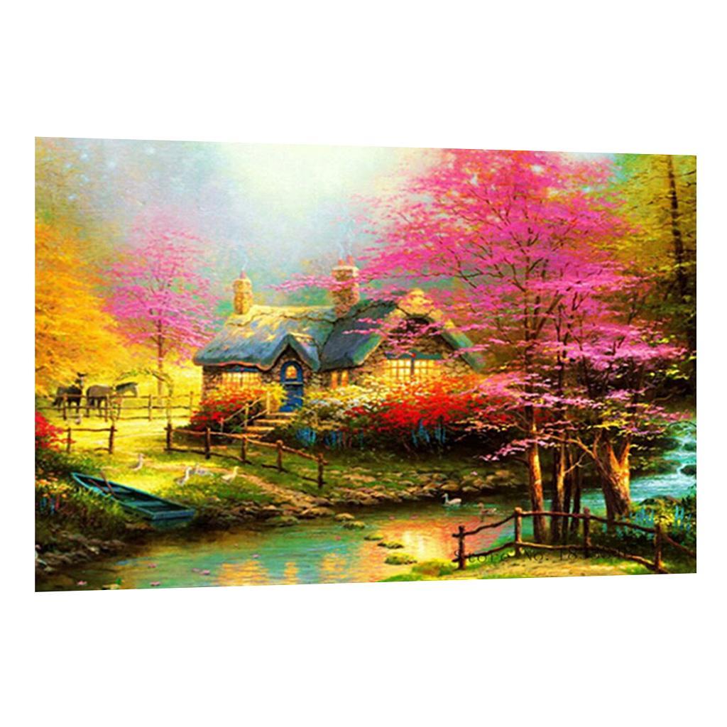 Handmade Diamond Embroidery, Full Drill, Rhinestone, 5D, DIY Diamond Painting Kit,Cross Stitch, Diamond Art Craft Painting Set, Home Wall Decoration, 30x40cm